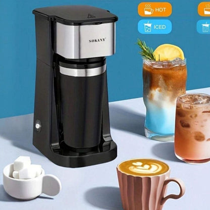 CAFETERA SOKANY CON VASO TERMICO