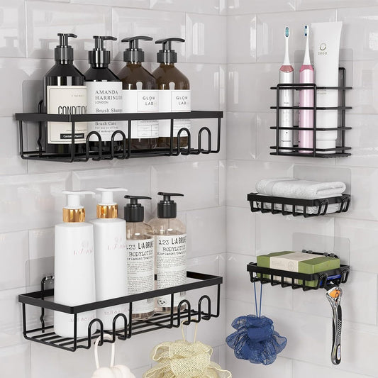 ORGANIZADOR DE BAÑO (5 PIEZAS)